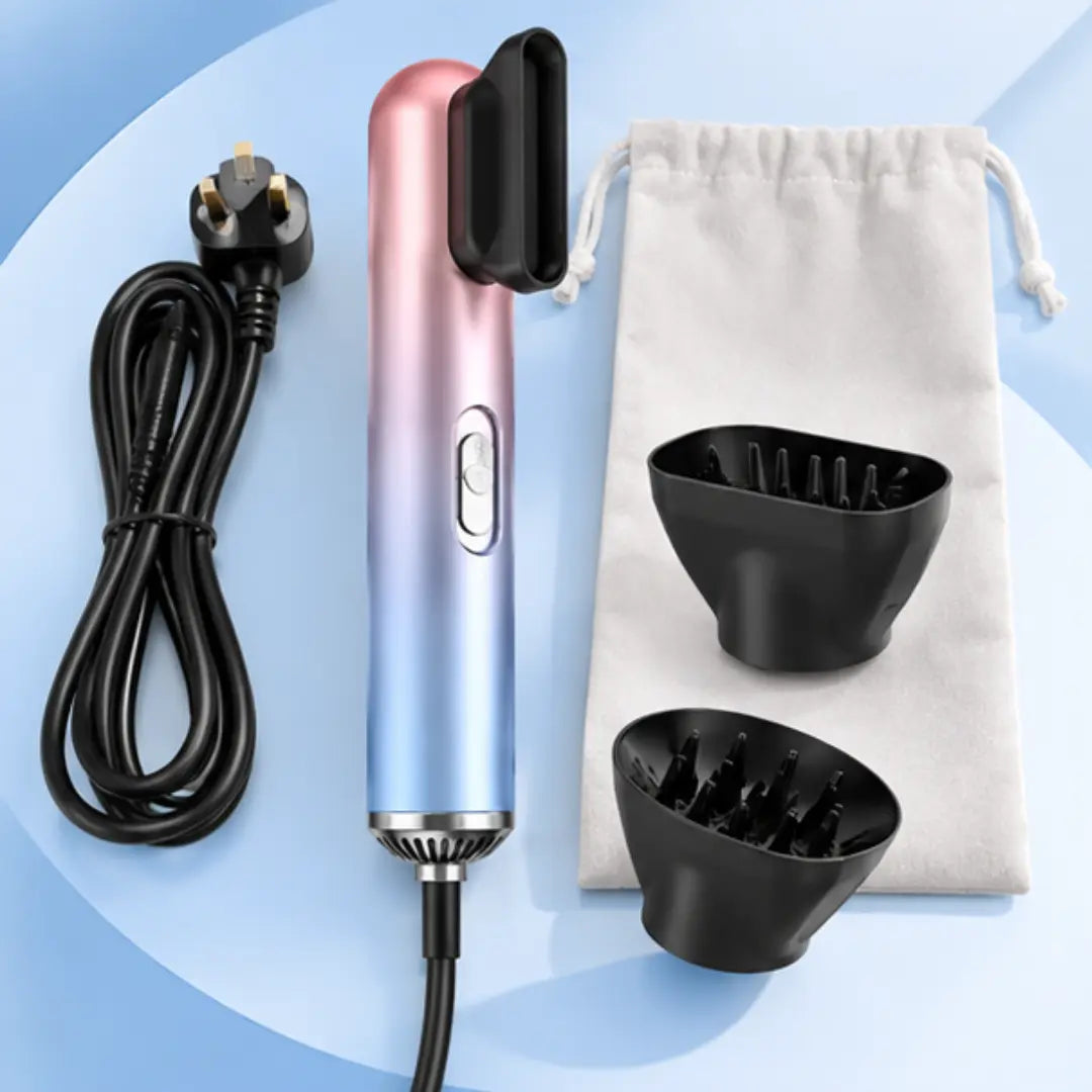 Compact Travel Hair Dryer – Foldable, Ionic