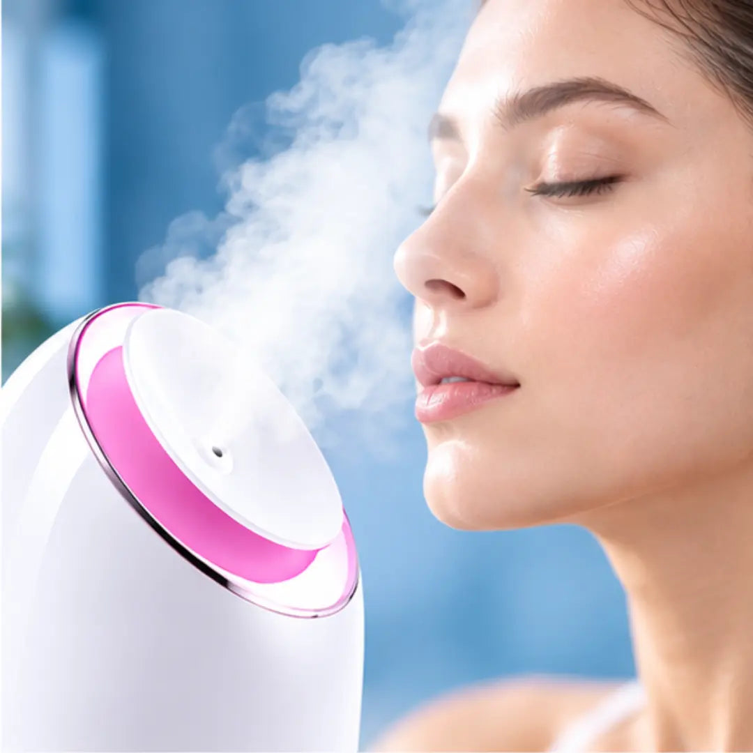 DSP Nano Facial Steamer – 50ml, 10-Min Steam, LED
