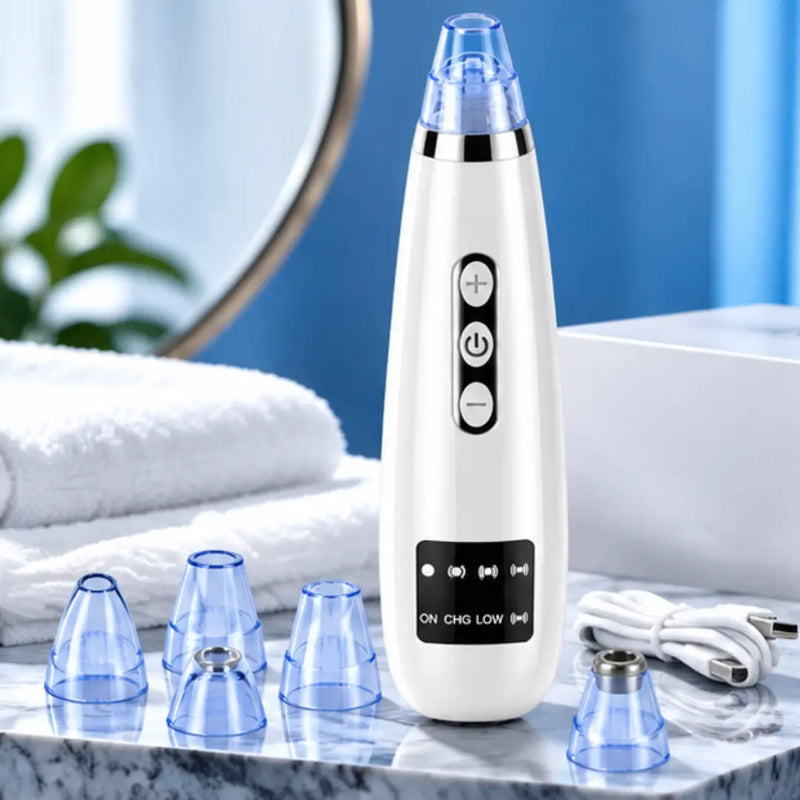 Electric Pore Vacuum Cleaner – 450mAh, 90-Min Battery