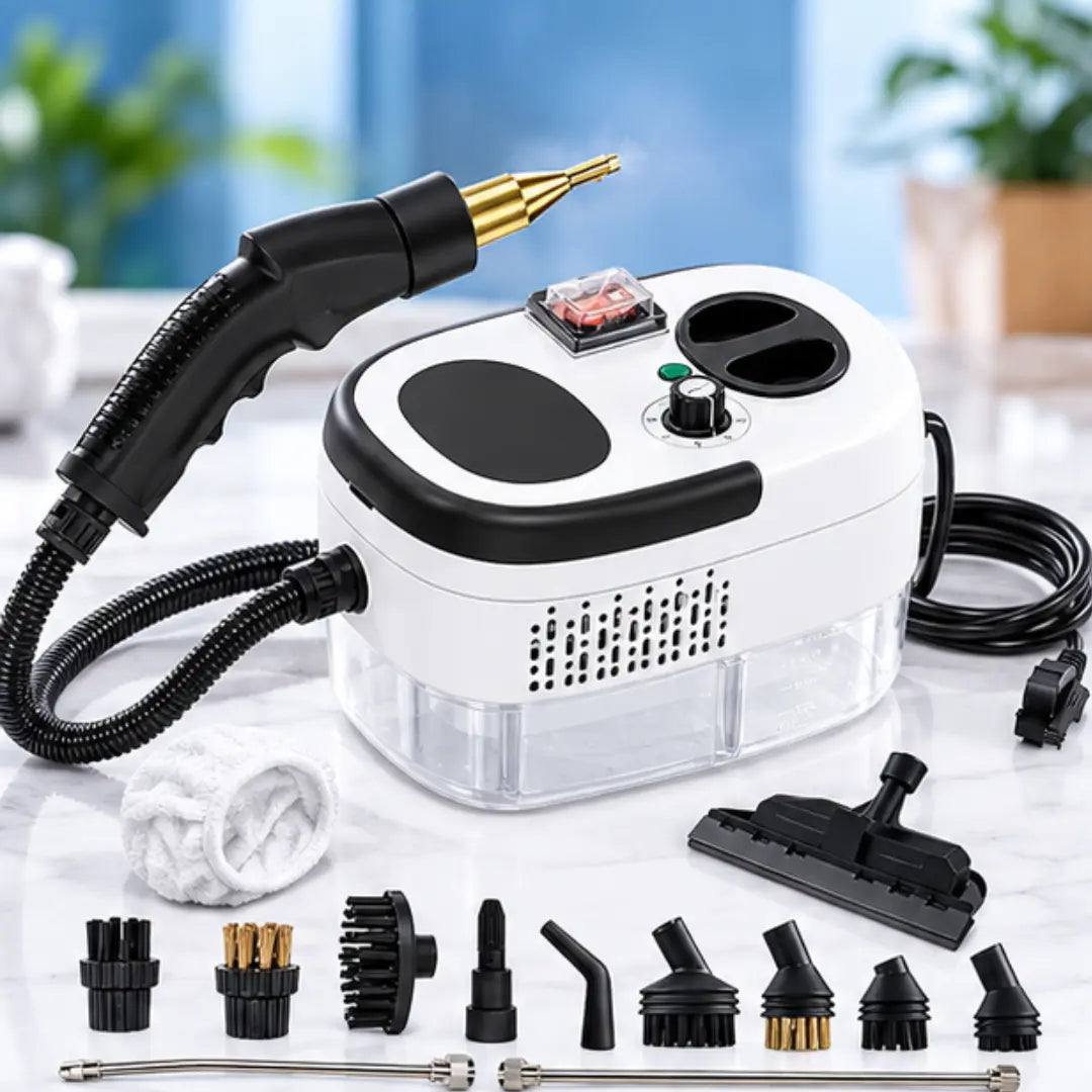 Handheld Pressurized Steam Cleaner with 6 Steam Levels