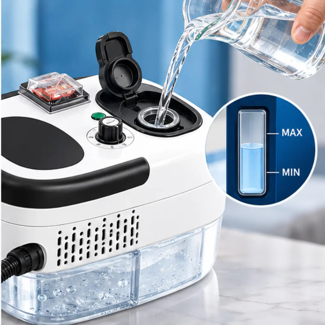 Handheld Pressurized Steam Cleaner with 6 Steam Levels