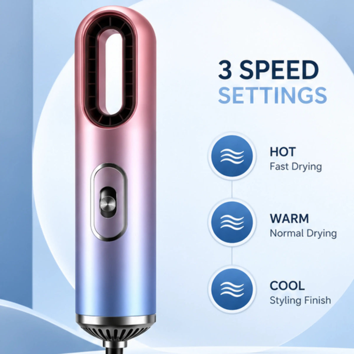 Joy Home Hair Curler – 4 Heat Levels, Auto Shut-Off