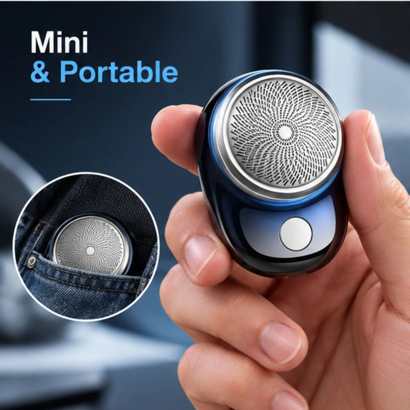 Portable Mini Electric Shaver – Rechargeable