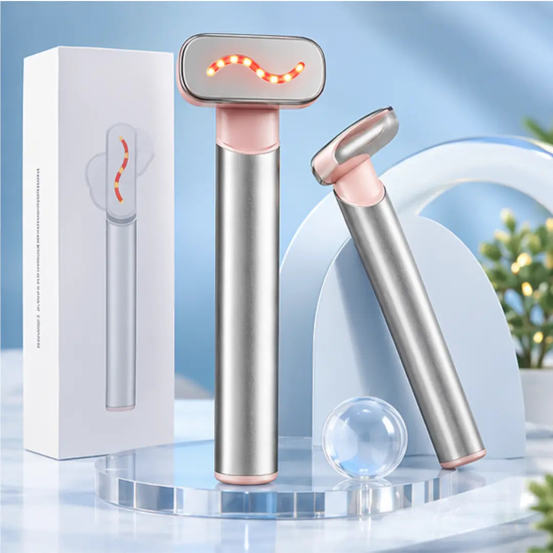 Eye Area Beauty Wand – Red & Blue Light, Warm Touch