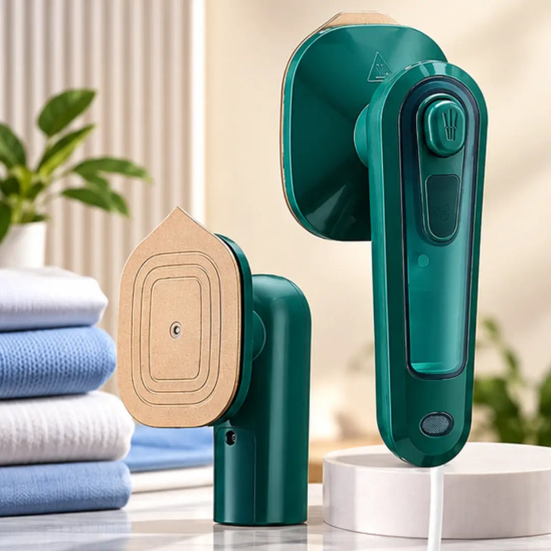 Portable Mini Travel Iron with Water Spray – Dry & Wet Use