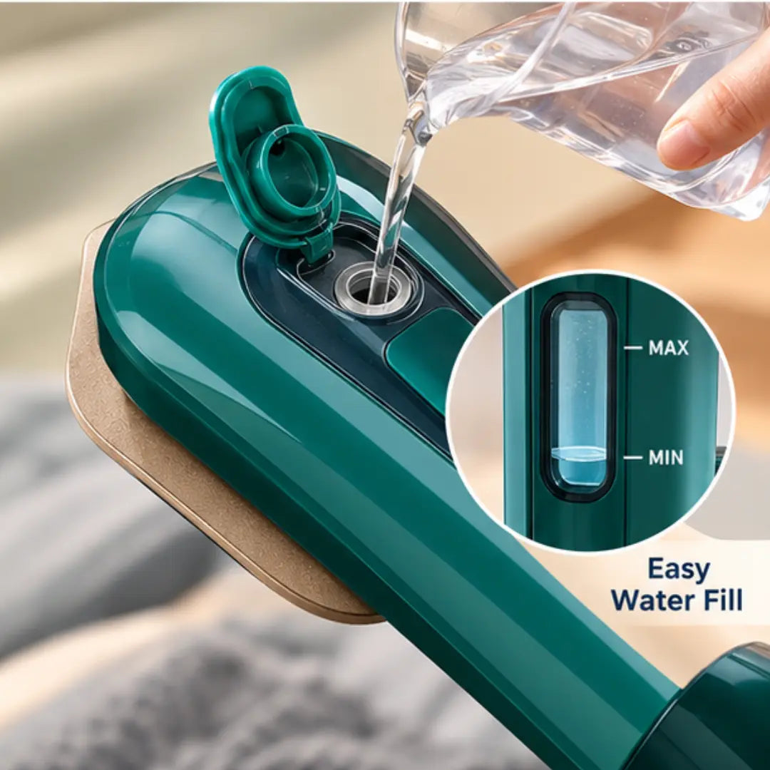 Portable Mini Travel Iron with Water Spray – Dry & Wet Use