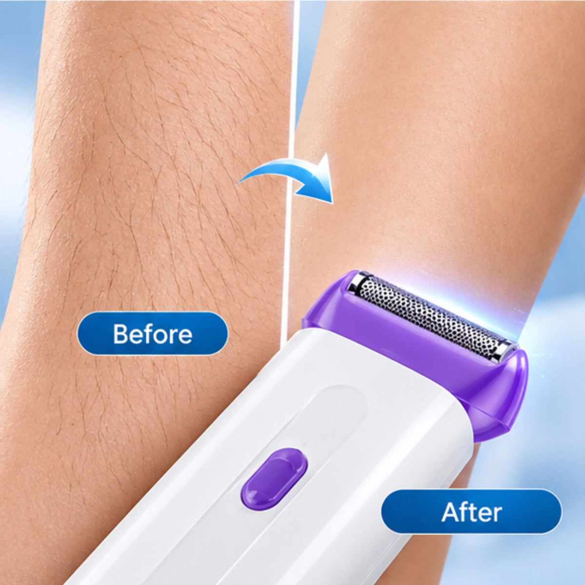 Rechargeable Portable Hair Remover – Lithium-Ion Battery