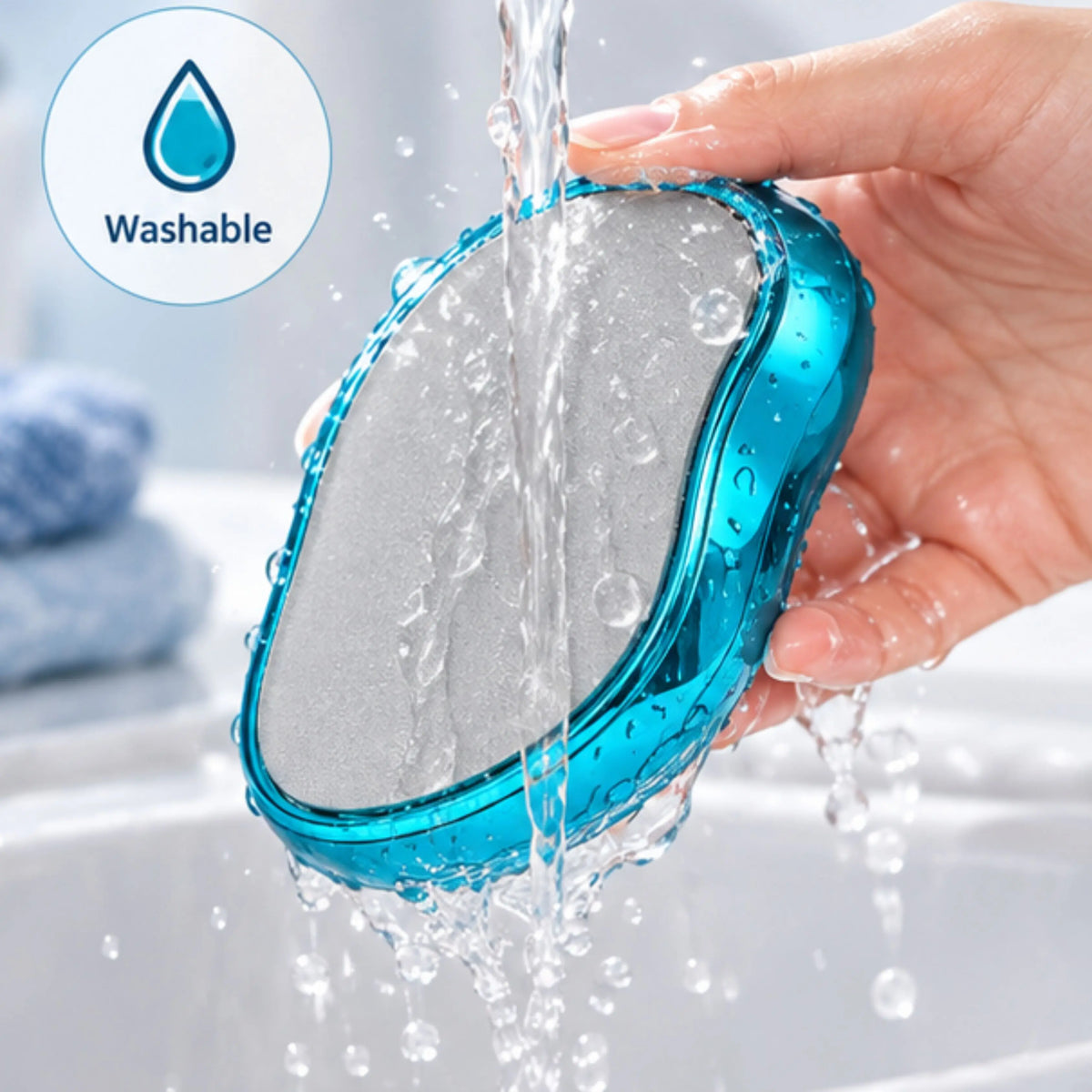 Reusable Crystal Hair Remover – Portable, for Men & Women