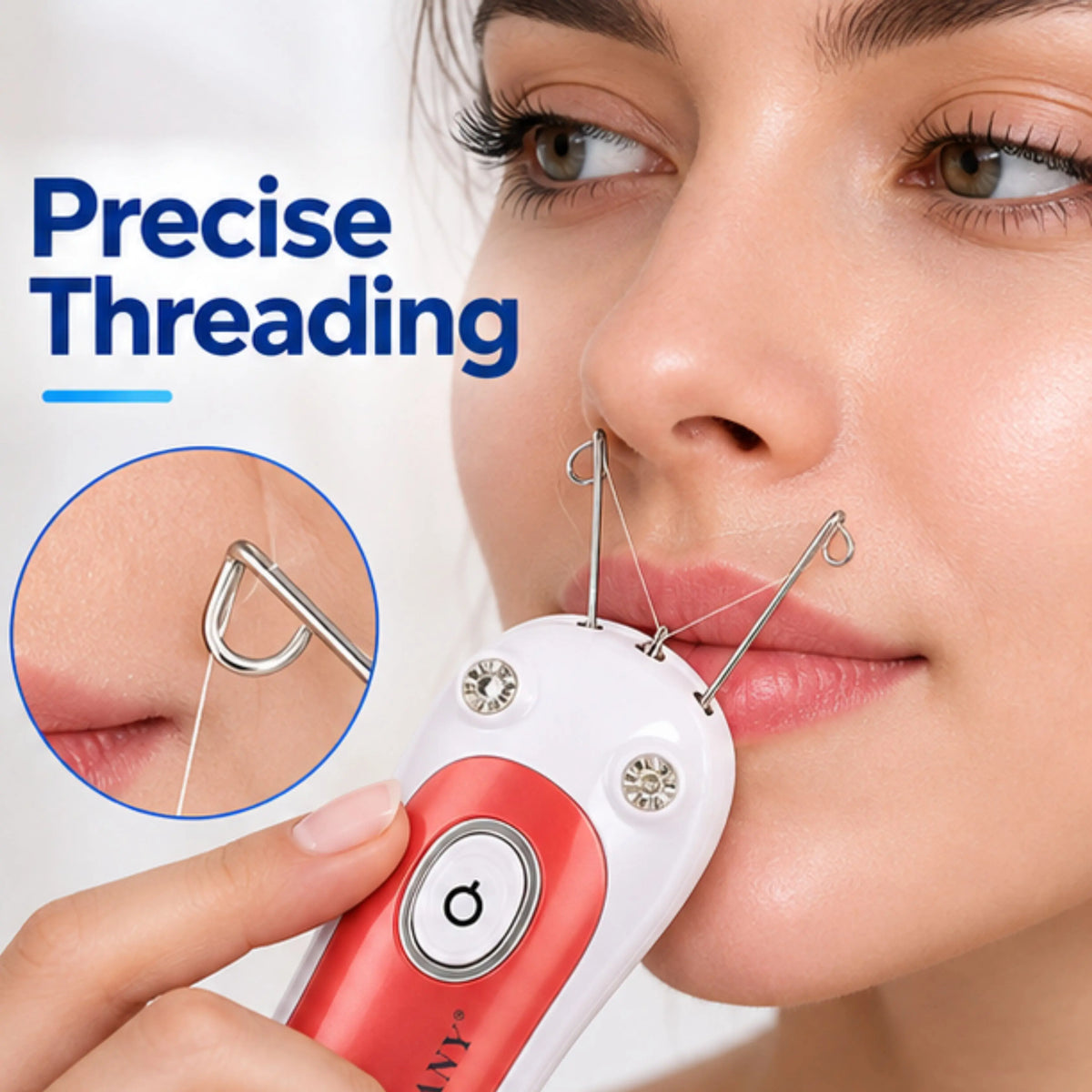 Sokany Electric Threading Hair Remover Kit for Face & Body