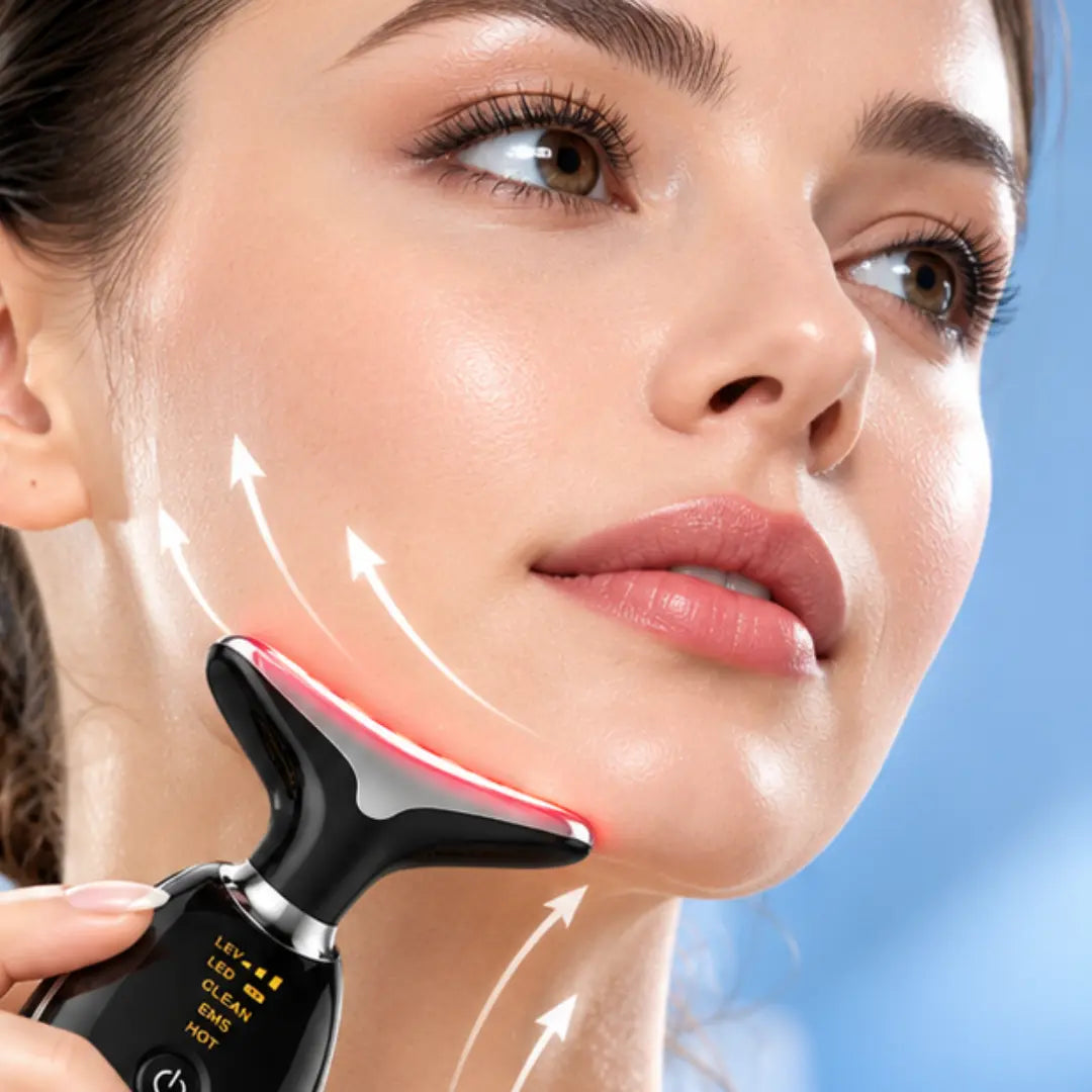 Microcurrent Face Roller – Y-Handle, USB Rechargeable
