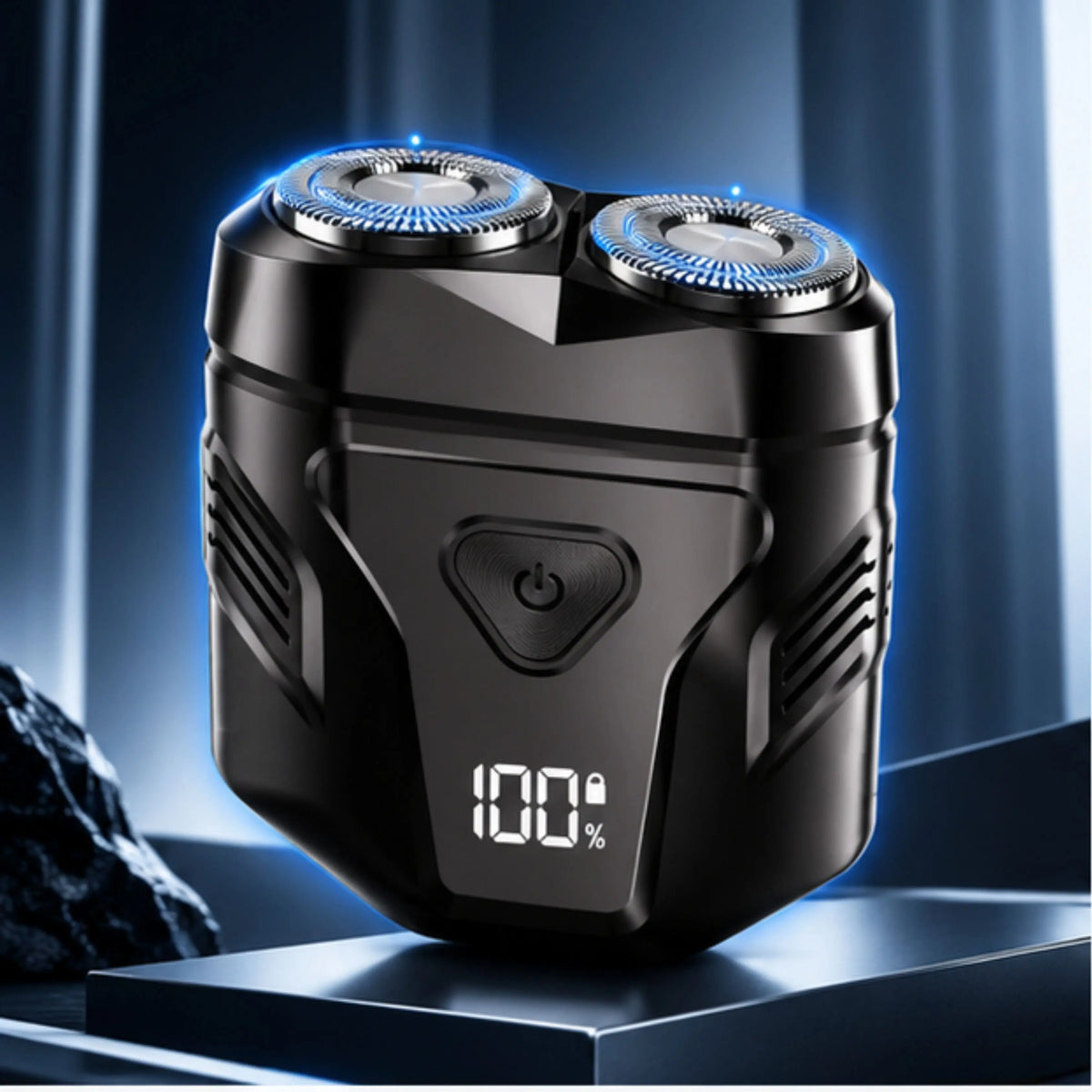 Waterproof Rechargeable Portable Shaver with Display