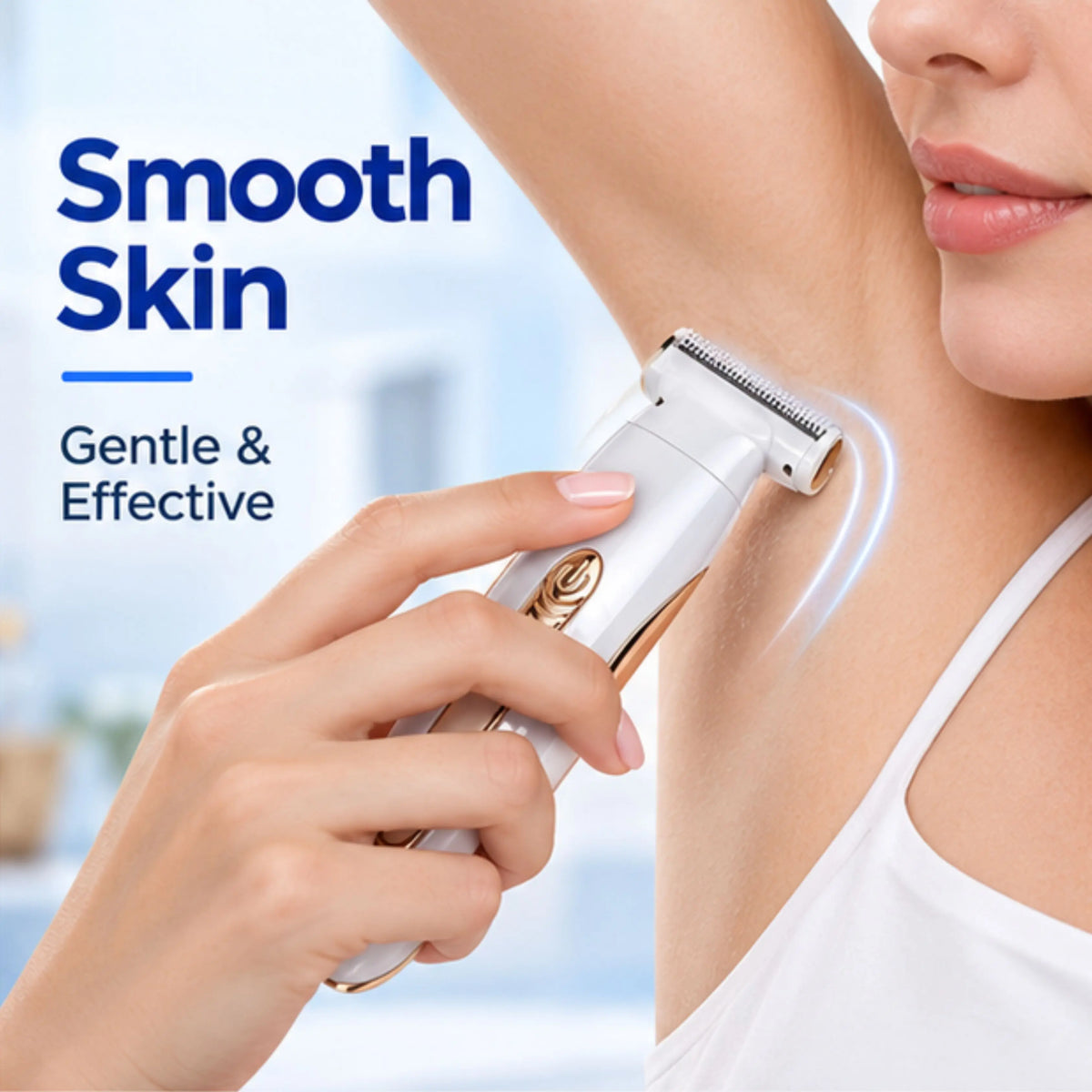 Women's Eyebrow & Leg Hair Trimmer – Portable, Adjustable